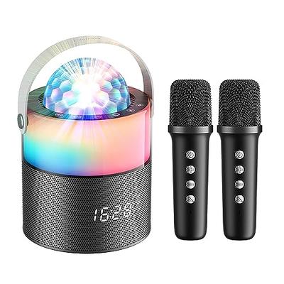  huxspoo Wireless Bluetooth Karaoke Microphone