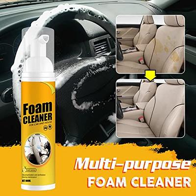 2023 New Car Magic Foam Cleaner, Car Restoring Spray, Multi Foam Cleaner  Spray for Car, Multi Purpose Foam Cleaner, Multifunctional Cleaner for