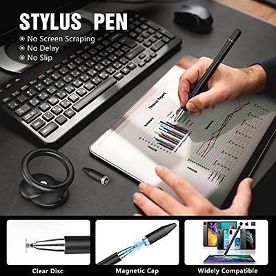  RAYMII Stocking Stuffers Christmas Gifts for Men Women,  Magnetic Floating Pen, White Elephant Gifts for Adults him dad Coworker  Boss, Space Executive Office Pen Set with Stylus for Desk Decor-Black 