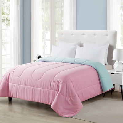 Mainstays Grey Reversible Comforter Double/Queen, comforter