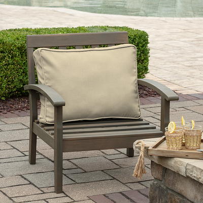 19 X 24 X 8 Profoam Outdoor Plush Deep Seat Back Cushion Leala Sapphire  Blue - Arden Selections : Target