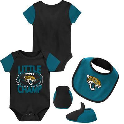 Newborn & Infant Midnight Green/Heathered Gray Philadelphia Eagles Little  Champ Three-Piece Bodysuit Bib & Booties Set