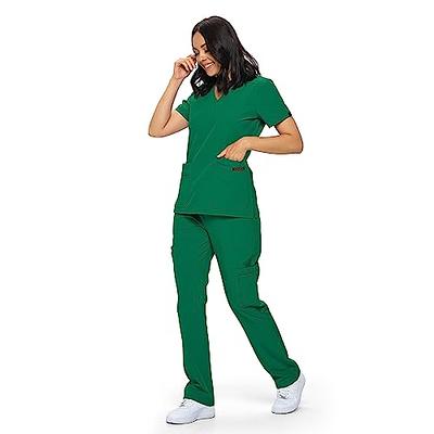 Hunter Green Scrub Set