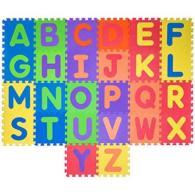 Foam Floor Alphabet Puzzles Mat for Kids