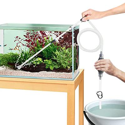 How to Use a Gravel Vacuum or Aquarium Siphon to Clean Fish Tanks