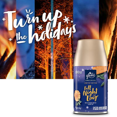 Glade Automatic Spray Refill, Air Freshener, Fall Night Long, 2 x 6.2 oz -  Yahoo Shopping