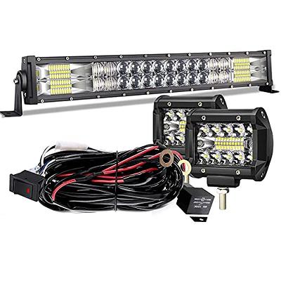 Led Light Bar TERRAIN VISION 22 Inch 120W 5D Flood Spot Combo Beam Off Road  Driving