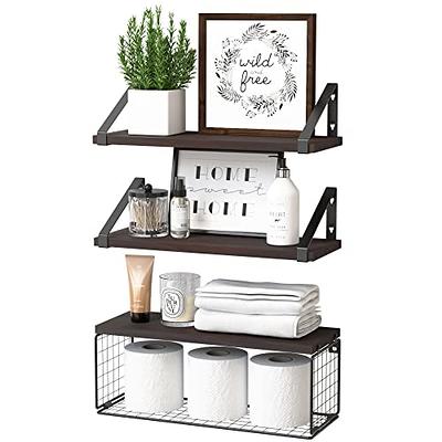 Gracie Oaks Charlotin Metal Wall Organizer with Wall Baskets