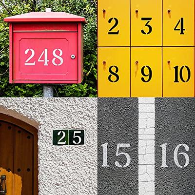 3 in. Curb Painting Numbers