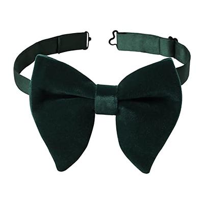 PACGOTH Bow Ties for Men Pre-Tied Bow Tie Vintage Tuxedo Oversized