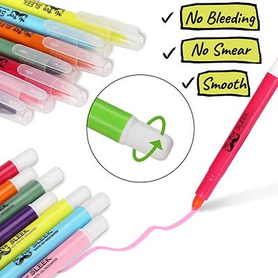 Mr. Pen No Bleed Gel Highlighter, Bible Highlighters, Assorted Colors, Pack  of 20