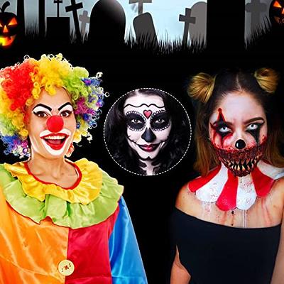 Halloween Makeup Body Paint, Black + White Face Body Paint