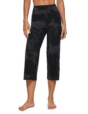 Crz Yoga Women's High Waisted Yoga Capris Buttery Soft Yoga Pants