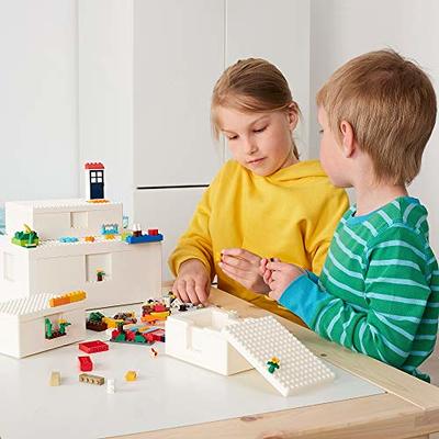I-K-E-A BYGGLEK LEGO® Storage Organizer Box With Lid Plastic 13 3