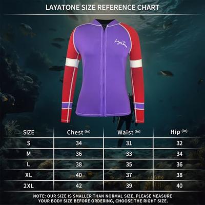 LayaTone Wetsuit Top Jacket Mens Womens Optional Neoprene/Lycra Sleeve 3mm  Neoprene Wetsuit Tops, Front Zipper Closure, for Swimming Diving Surfing  Snorkeling Canoeing - Yahoo Shopping