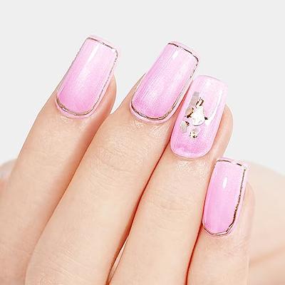 AILLSA + Sheer Pink Gel Nail Polish