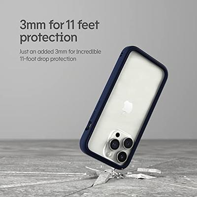 RhinoShield Bumper Case Compatible with [iPhone 12 Mini] | CrashGuard NX -  Shock Absorbent Slim Design Protective Cover 3.5M / 11ft Drop Protection 