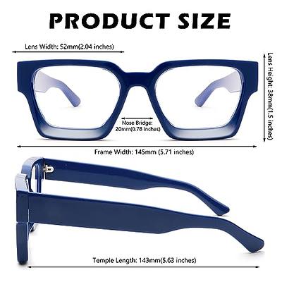 Blue Light Blocking Glasses Cat Eye Metal Frame Clear Lens Computer Glasses  Spectacles For Women Men - - Temu