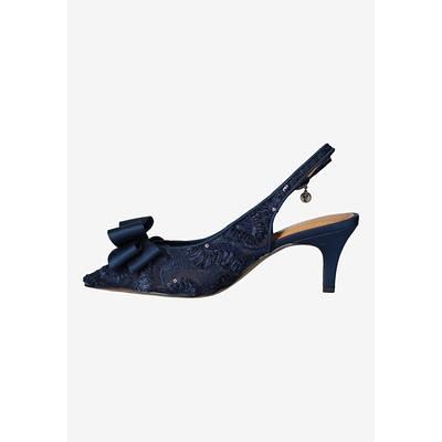 J. Renee Madeleina 9 Women's Navy