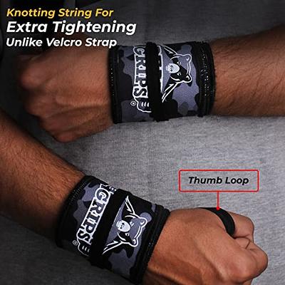 YZKEC Weightlifting Wrist Wraps with Thumb Loop，Best Wrist