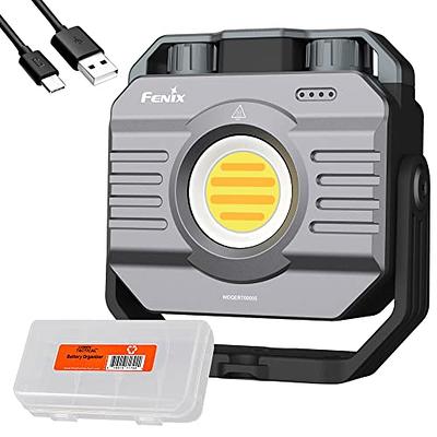 Cat 400-Lumen LED Yellow Battery-operated Rechargeable Portable