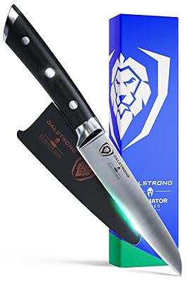 SENKEN Damascus Steel Kitchen Knife Set - Umi Collection - 67-Layer  Japanese VG10 Steel, Real Deep-Sea Abalone Shell Handle, Chef's Knife,  Santoku