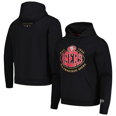 Men's NFL x Staple Red San Francisco 49ers Split Logo Pullover Hoodie