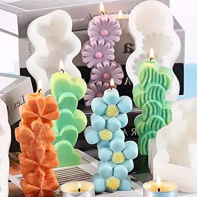 Silicone Candle Mold, Diy 3d Candle Mold, Bubble Candle Mold, Durable  Flexible Candle Molds