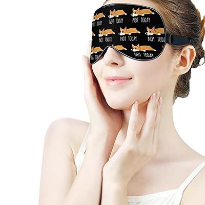 MadebyGNL Sleep Mask,Soft 3D Contoured Silky Blindfold Eye Mask for  Sleeping and Side Sleepers,Eye Cover with Adjustable Strap Suitable Gift  for Men Women Kids(Black) - Yahoo Shopping