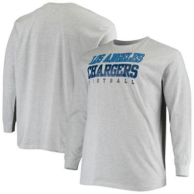 Men's Fanatics Branded Heathered Gray Los Angeles Chargers Big & Tall  Practice Long Sleeve T-Shirt - Yahoo Shopping