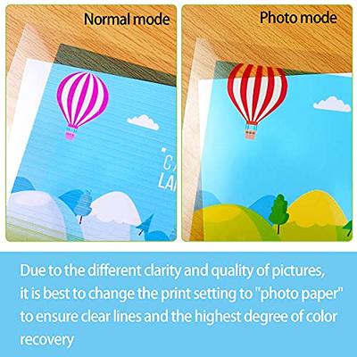 Koala Transparency Film for Inkjet/Laser Jet Printers - 8.5 x 11 inch 20 Sheets Printable Transparency Paper for Ohp Film Overhead Projector Film or