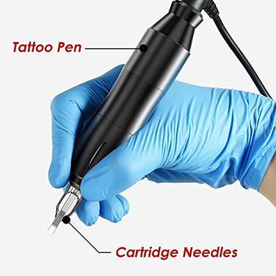 Szín: 3RL - Tattoo Stick és Poke Kit Professzionális Poke Pen DIY tetováló  eszközkészlet tűkkel Párnával Body