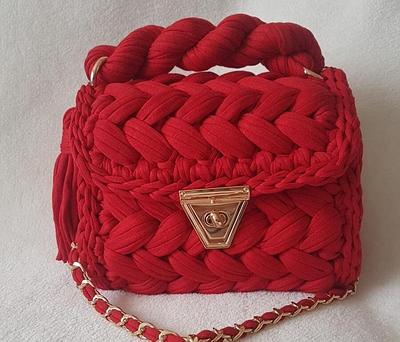Handmade / Hand Woven Bag / Crochet Bag / Knitted Bag / Desig