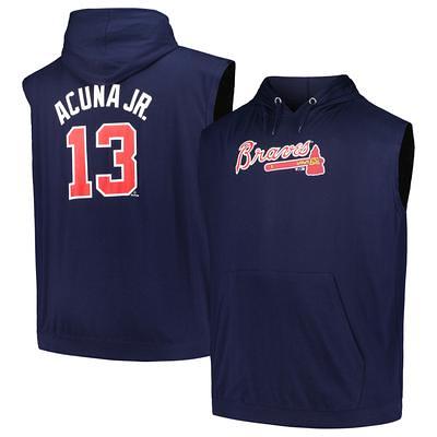 Buy Grey Atlanta Braves Ronald Acuna Jr. MLB Genuine Merchandise Unisex T- shirt - 2X at ShopLC.