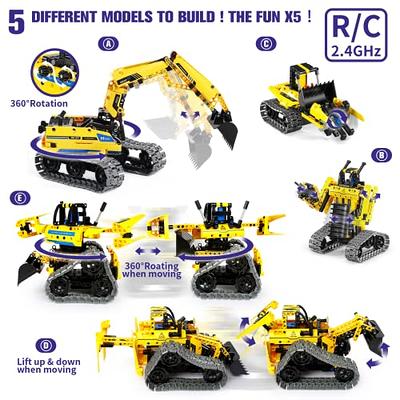 Remote Control Robot Building Toys for Boys Girls, STEM Projects for Kids  Ages 8-12, Engineering Learning Educational Coding DIY Building Block