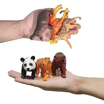 Safari Animals Figures Toys 12PCS, Realistic Mini Jungle Animal Figures  Cake Topper Toy Set - Plastic Wild Zoo Animals Playset Christmas Birthday  Gift Party Favor School Project for Kids Toddlers - Yahoo Shopping