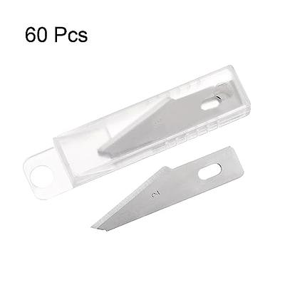 HARFINGTON 100pcs Exacto Knife Blades #2 Hobby Knife Replacement Blades  Spare Precision Exacto Blades Hobby Knife Blade Refills for DIY, Art,  Cutting, Carving, Scrapbooking, Stencil - Yahoo Shopping