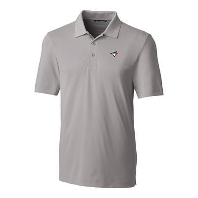 Toronto Blue Jays Cutter & Buck Forge Tonal Stripe Stretch Polo