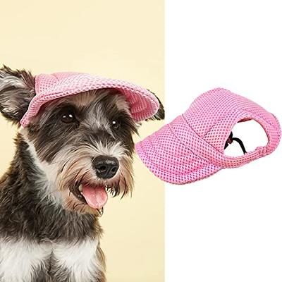Dog Baseball Hat Adjustable Breathable Mesh Funny Small Dog Hat Sun Hats  for Dogs Hat for Dogs with Ear Holes for Hiking Teddy Tzu Terriers Red S -  Yahoo Shopping