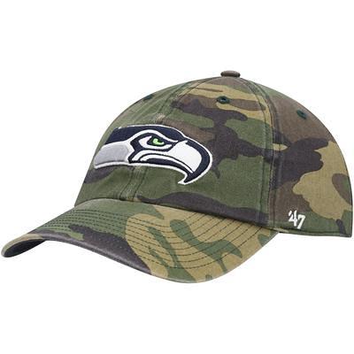 Seattle Seahawks New Era Woodland 59FIFTY Fitted Hat - Camo