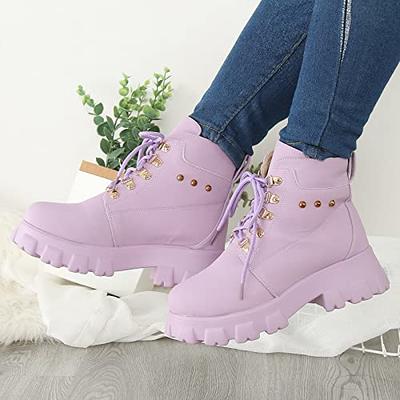 Women's Purple Boots & Booties
