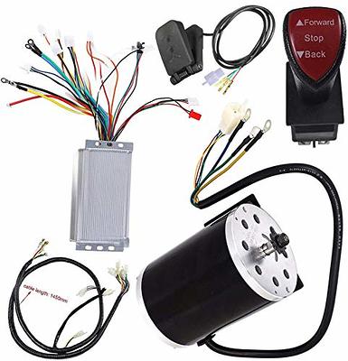 48V 1800W Brushless Electric Motor 3 Speed Controller Battery Kit E-Bike  Scooter