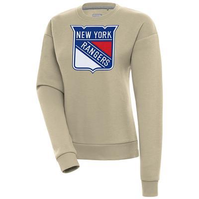 New York Jets Antigua Victory Pullover Hoodie - Heather Gray