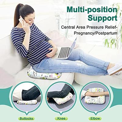 Donut Pillows Bed Sore Cushions Butt Pillow for Sitting After Surgery  Hemorrhoid Pillow Postpartum Pregnancy Pressure Ulcer Cushion Tailbone  Medical Post Surgery Chair Seat Pads Black