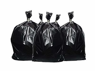 ToughBag 42 Gallon Trash Bags, 3 Mil Contractor Bags, Heavy Duty Large  Trash Can Liners, Black Garbage Bags, 38 x 48 (50 COUNT) - Outdoor