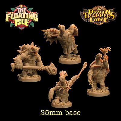 Giff Brawler D&D Miniature Dungeons & Dragons Dragon Trapper's Lodge