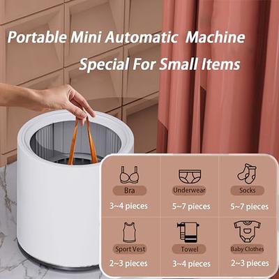 Portable Washing Machine, High Capacity Mini Washer with 3 Modes