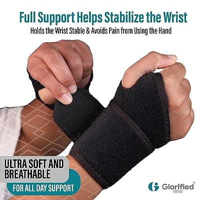 2 Pack Wrist Brace Adjustable Wrist Support Wrist Straps For