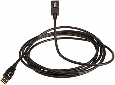 Basics USB-A to USB-B 3.0 Cable, 4.8Gbps High-Speed with Gold-Plated  Plugs, 6 Foot, Black