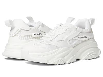 Steve Madden White Possession Sneakers – Shop Allure Fashions
